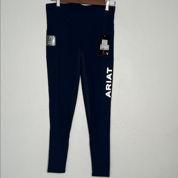 Ariat EOS Full Seat Tight Navy Equestrian Riding Pants XS & Small NWT - Picture 2 of 7